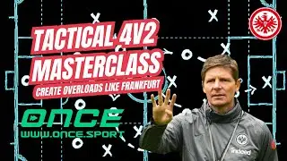 4v2 TACTICAL MASTERCLASS 🔥 | Create Overloads Like Eintracht Frankfurt by Oliver Glasner