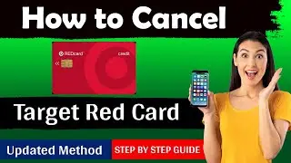 How To Cancel Target Redcard in Just 1 Minute !