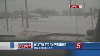 Matthew Torres Rides Along With A Salt Truck Driver