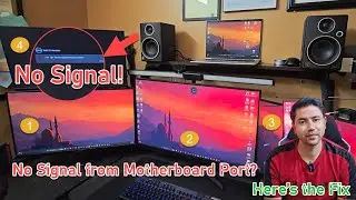 Монитор включен, но изображение не отображается? | Gigabyte Z590 AORUS PRO AX | Простое решение п...