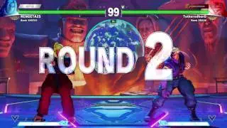 STREET FIGHTER V Rengeta25 vs TetheredherO