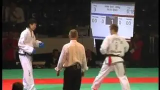 ITF European Tae Kwon-Do Championships 2007 -63kg Final Felix Kelly V Sayan Tsyrenov