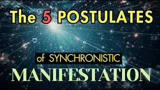The 5 POSTULATES of the Most efficient Synchronistic Manifestation of REALITY✨🌿
