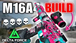 Delta Force Mobile M16A4 Build | M16A4 Zero Recoil Meta Build Delta Force Mobile