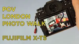 POV Street Photography Walk in London (Fujifilm X-T5)