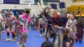 Men&rsquo;s Crow Style 2023 MSUB Powwow Duck and Dive
