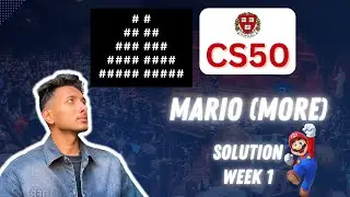 CS50 PSet 1 — Mario More Comfortable Guide (пошаговое руководство для начинающих)