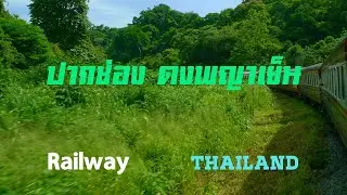 ีEarly rainy season, beautiful view traveling by train in Thailand|Pak Chong/ Dong Phaya Yen Valley.