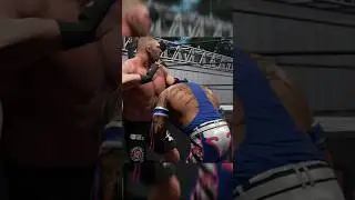 Brock Lesnar Attacked on Rey Mysterio 
