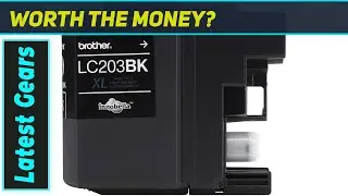 Brother LC203BK: The Ultimate Black Ink for Crisp, Fade-Resistant Prints