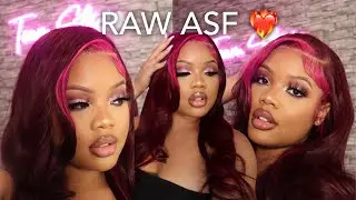 Purple & Pink Skunk Stripe Wig 🦄  INSTALL TUTORIAL FOR BEGINNERS ft. Megalook Hair 💕