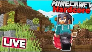 chilling and playing minecraft hardcore