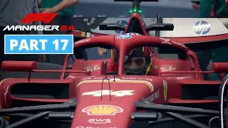 F1 Manager 24 - Hamilton in a Ferrari - Azerbaijan - Part 17 - 4K 60FPS PC ULTRA - No Commentary