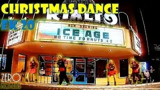 Christmas Dance at Rialto: Enchanted Kingdom's Festive Street Performers in Brooklyn Place