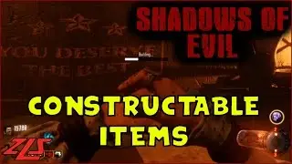 COD Black ops 3: Shadows of Evil - Constructable items tutorial!