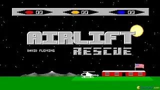 Airlift Rescue gameplay (PC Game, 1995)