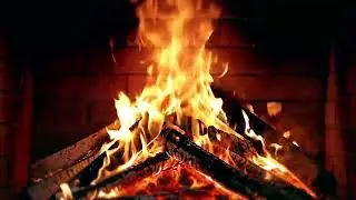 A FUEGO LENTO. Sonidos de Chimenea y m&uacute;sica con ondas Alpha para Estudiar y Relajarse.