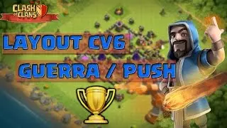 Layout De Cv6 / Push e Guerra