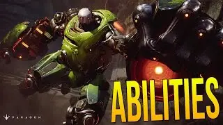 Paragon New Hero Crunch! CRUNCH ABILITIES, KIT & ROLE!! (Melee Fighter Crunch Trailer)