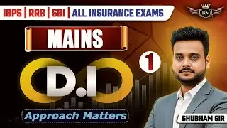 DI Infinity Class 1 |  Data Interpretation For All Bank Exam 2026 | DI by Shubham Sir