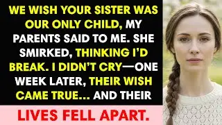 We Wish Your Sister Was Our Only Child,&rdquo; My Parents Said To Me. She Smirked, Thinking I&rsquo;d Break...