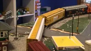 My CSX AC4400 Running on BNSFguy617's Layout! - 5/7/15