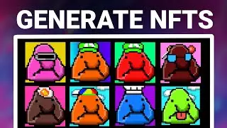 How to Generate a NFT collection (10,000+) for FREE in 5 minutes