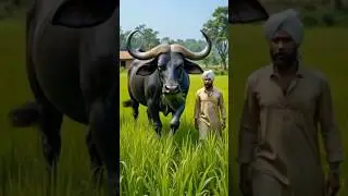 Udti Hui Bhains Ka Hungama | Buffalo Funny Story | #buffalo ##ai #cowvideos #hungrycow #funnyshorts