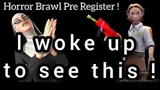 Horror Brawl Pre Register 🔥🔨 #shorts