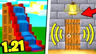 COSTRUISCO LE NUOVE BUILD HACKS DELLA 1.21 - MINECRAFT ITA