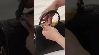 Cleaning my bag | Gucci Flora silk scarf