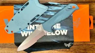Обзор ножа Benchmade 18040S Undercurrent с фиксированным лезвием и частичной зазубренностью