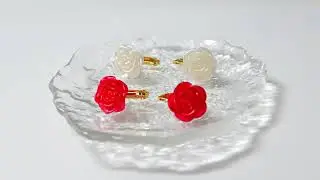 Golden Clip-on Earring Converters Brass Earring for Non-Pierced Ears Jewelry Making Decor
