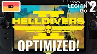 Helldivers 2 | Оптимизированные настройки для Legion Go 2 и Xbox Ally X