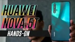 HUAWEI NOVA 5T HANDS ON