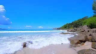 🏝 Seychelles Waves. Best Ocean Sounds for Rest, Relaxation and Sleep