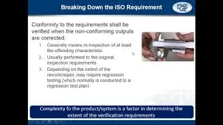 Auditing Control of Non Conforming Output