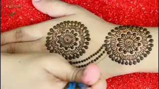 2020 new mehndi designs | New simple mehndi design 2020 | New dots mehndi design | HENNA ART