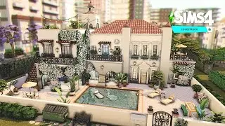 Spanish Apartments: The Sims 4 Lovestruck || Speed Build || No CC