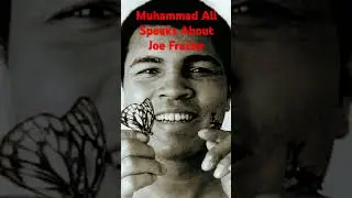 Muhammad Ali Speaks About Joe Frazier #boxing #speech #interview #muhammadali