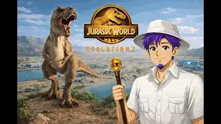 Chill stream, Let's build a Dino zoo! Jurassic World: Evolution 2!! EP: One