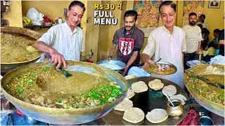 Only 30/- Punjab के Oldest Oil Free Chole Kulche | Street Food India