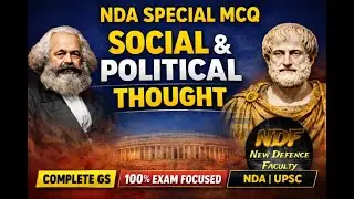 Social and Political Thought NDA Special MCQ Part 2 || #nda #upsc #history #politics #gs