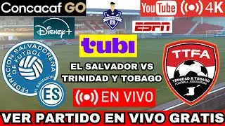 En vivo y GRATIS EL SALVADOR VS TRINIDAD Y TOBAGO FEMEINL SUB 17 | Dónde ver EN VIVO ELIMINATORIA
