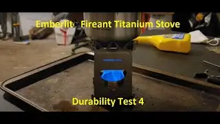 Emberlit Fireant Titanium Stove Test - 4