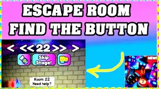 ROOM 22 ESCAPE ROOM: FIND THE BUTTON Walkthrough 💫 [by WreckItVerse] [English] [Stage]