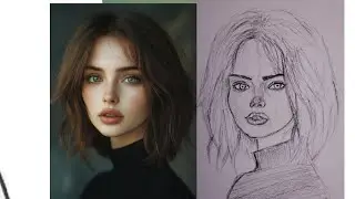 How to Draw a Portrait Using the Loomis Method , drawing