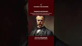 Friedrich Nietzche's critique on contemporary consumer culture and its impact on individual identity