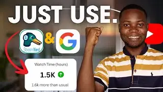 New Update: The FASTEST Way to 4000 Watch Hours in 2025 Using StreamYard & Google