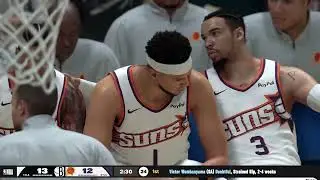 NBA 2K26 Геймплей: Бруклин Нетс против Денвер Наггетс - (Xbox Series X) [4K60FPS]